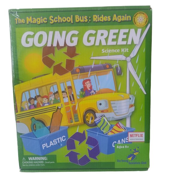 THE MAGIC SCHOOL BUS: Rides Again GOING GREEN Science Kit New Sealed - Picture 1 of 2